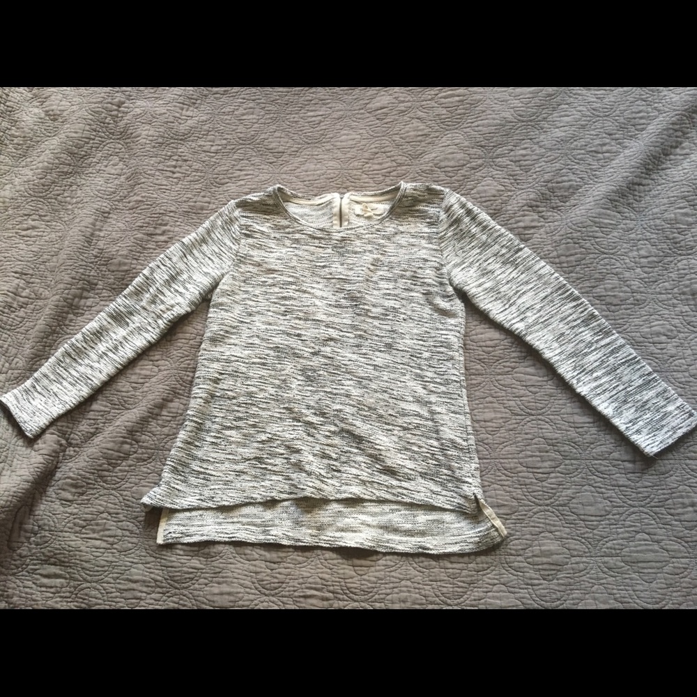 Stylish knit sweater top